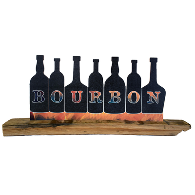 Bourbon Stave Cutouts