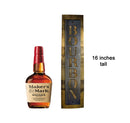 Reclaimed Barrel Stave Wall Sign with Metal Bourbon Cutout-2