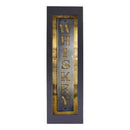 Reclaimed Barrel Stave Wall Sign with Metal Whiskey Cutout-6