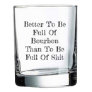 Better to Be Full of Bourbon Sock with Better to Be Full of Bourbon Rocks Glass Gift Basket-5