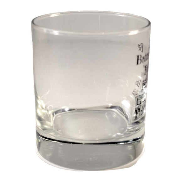 Better To Be Full of Bourbon Rocks Glass