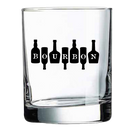 Fancy Bourbon Drinking Sock with Bourbon on Bottles Rocks Glass Gift Basket-5