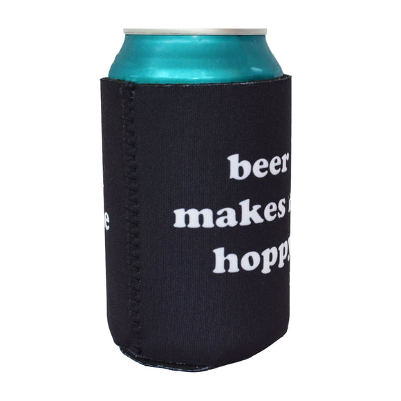 Beer Makes Me Hoppy Koozie