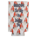 Santa's Not the Only One Judging You Slim Koozie-4