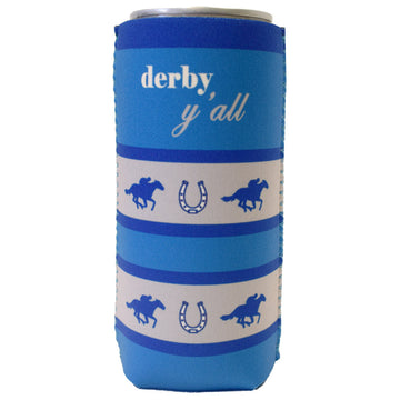 Derby Y'all Slim Koozie