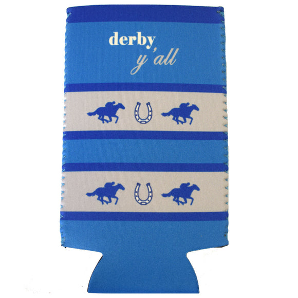 Derby Y'all Slim Koozie