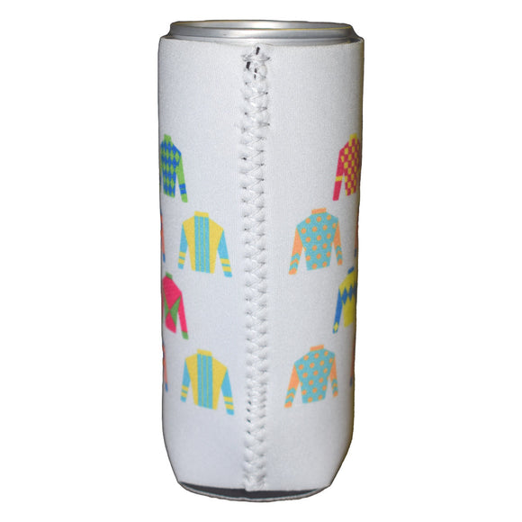 Derby Silks Slim Koozie