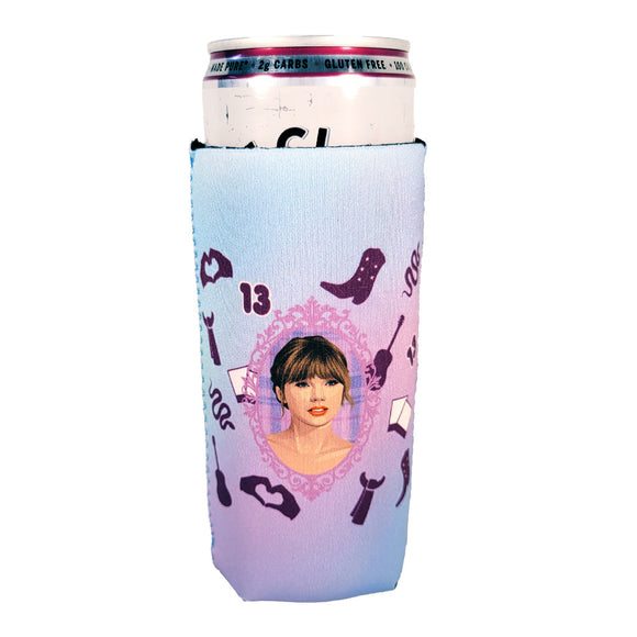 Pop Star Slim Koozie