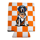 Tennessee Checkerboard Bluetick Coonhound Koozie-3