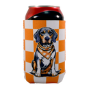 Tennessee Checkerboard Bluetick Coonhound Koozie-1