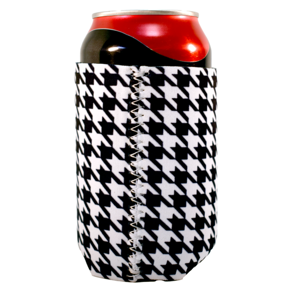 Houndstooth Print Koozie