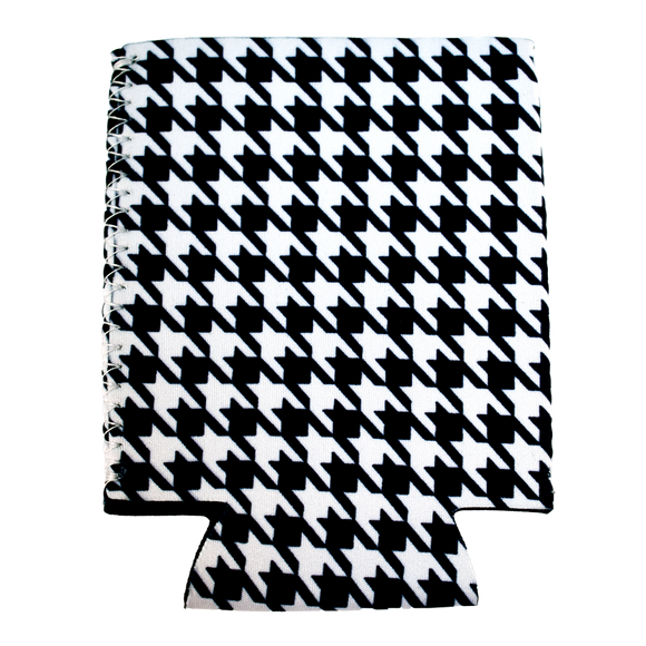 Houndstooth Print Koozie