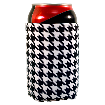 Houndstooth Print Koozie
