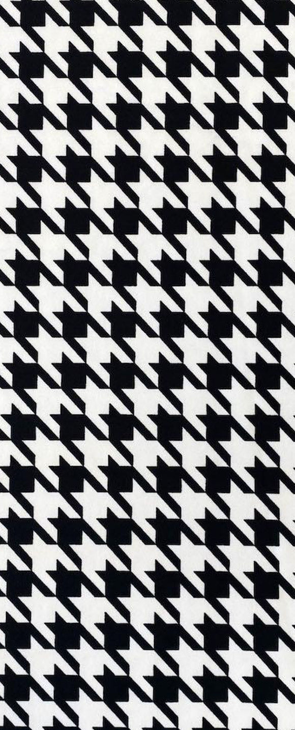 Houndstooth Print Slim Koozie