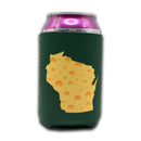 Wisconsin Cheese Shape Koozie-1