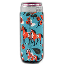 Derby Horses, Roses and Hats Slim Koozie-2