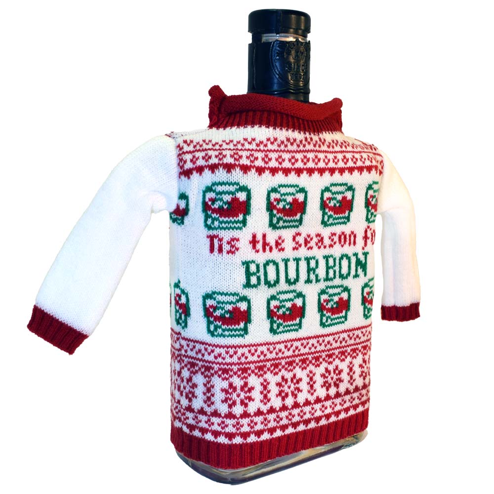 Tis the Season for Bourbon Bottle Sweater