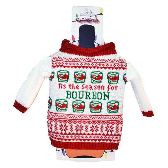 Tis the Season for Bourbon Bottle Sweater