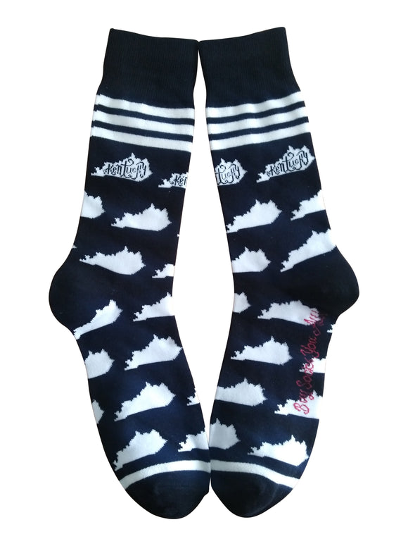 Kentucky Shapes in Black and White