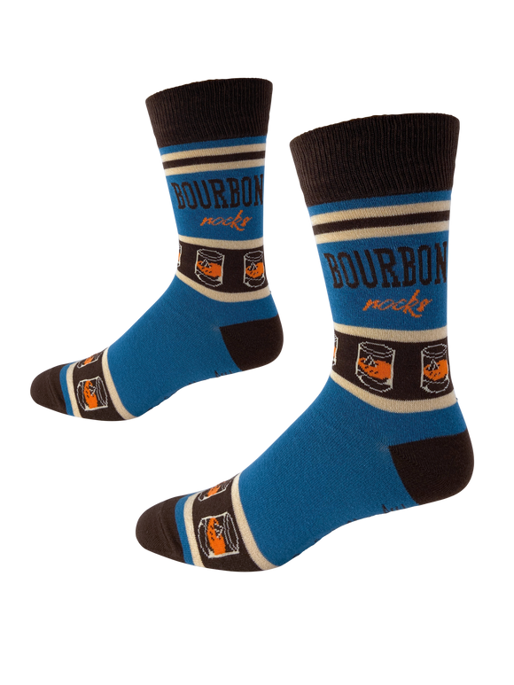 Bourbon Rocks Men's Socks