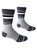 Bourbon Loves Me Men's Socks-2