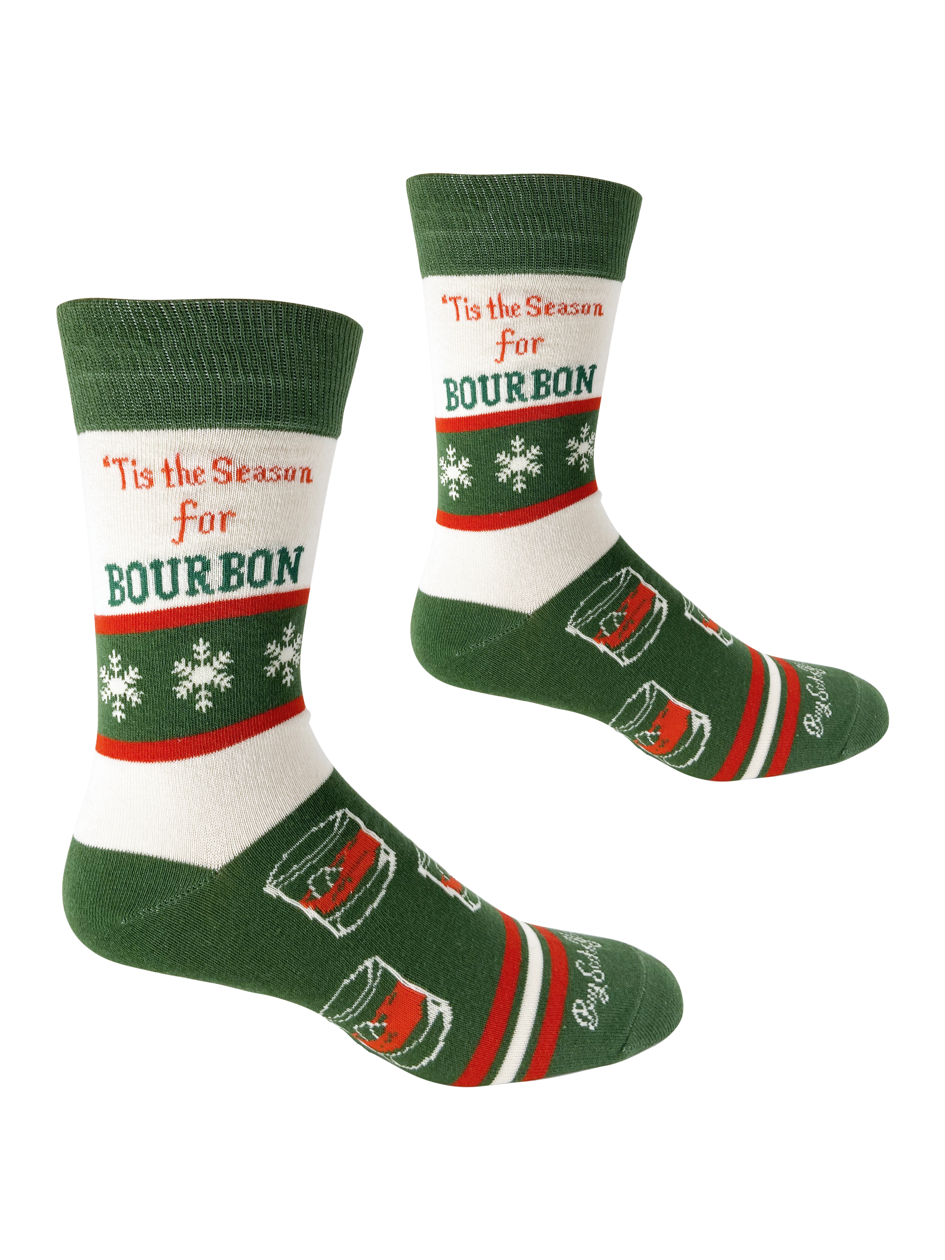 Tis the Season for Bourbon Men's Socks