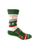 Tis the Season for Bourbon Men's Socks-4