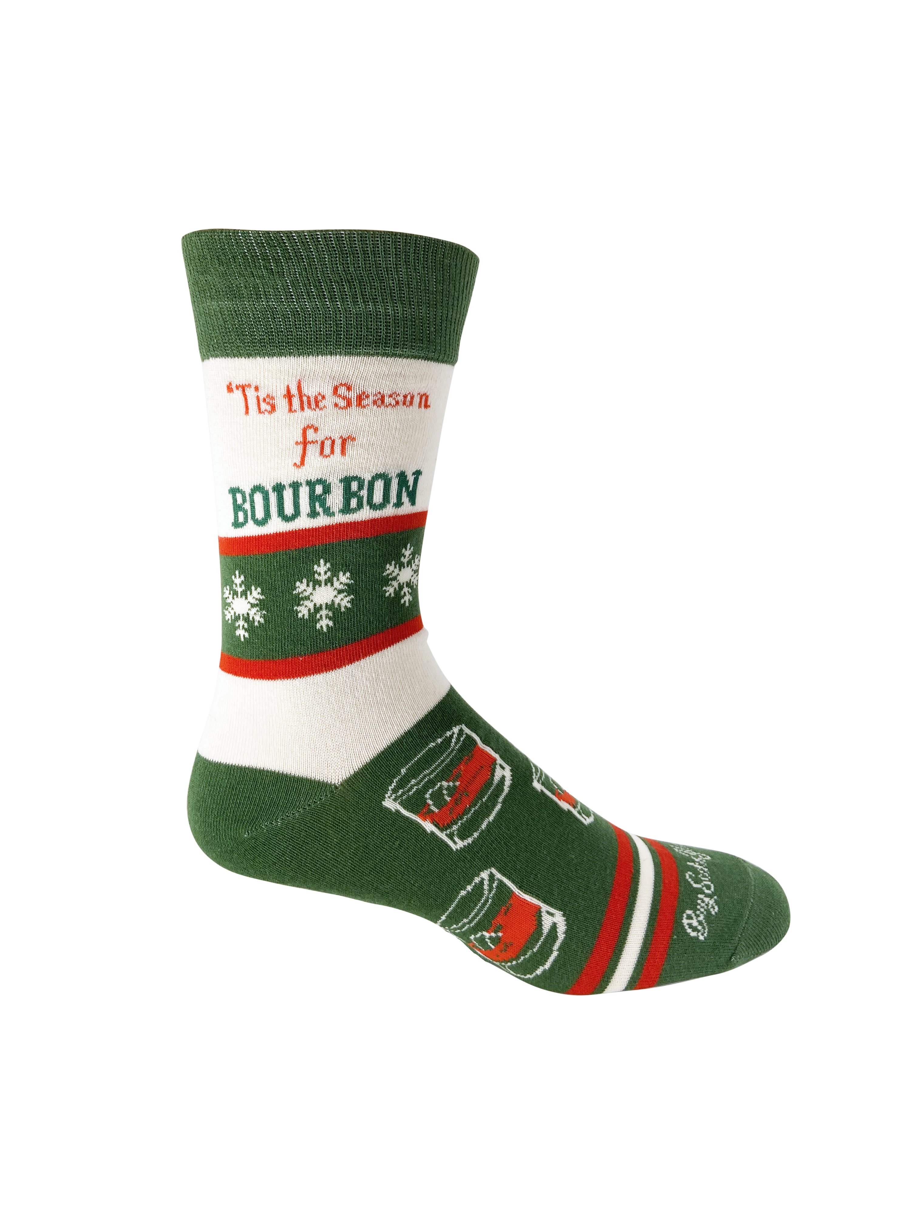 Tis the Season for Bourbon Men's Socks