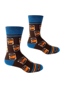 Bourbon Rocks Glasses Men's Socks-2