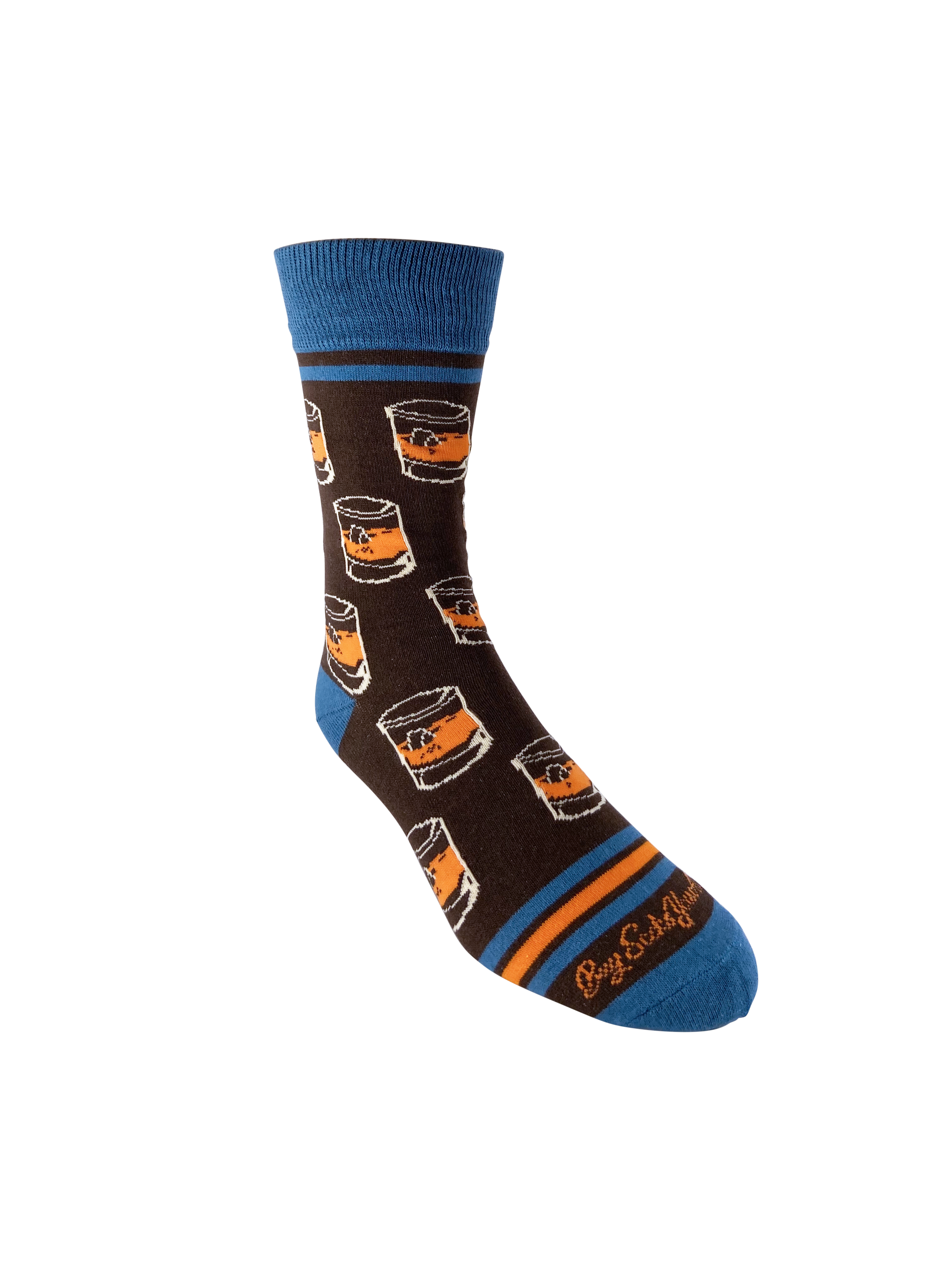Bourbon Rocks Glasses Men's Socks