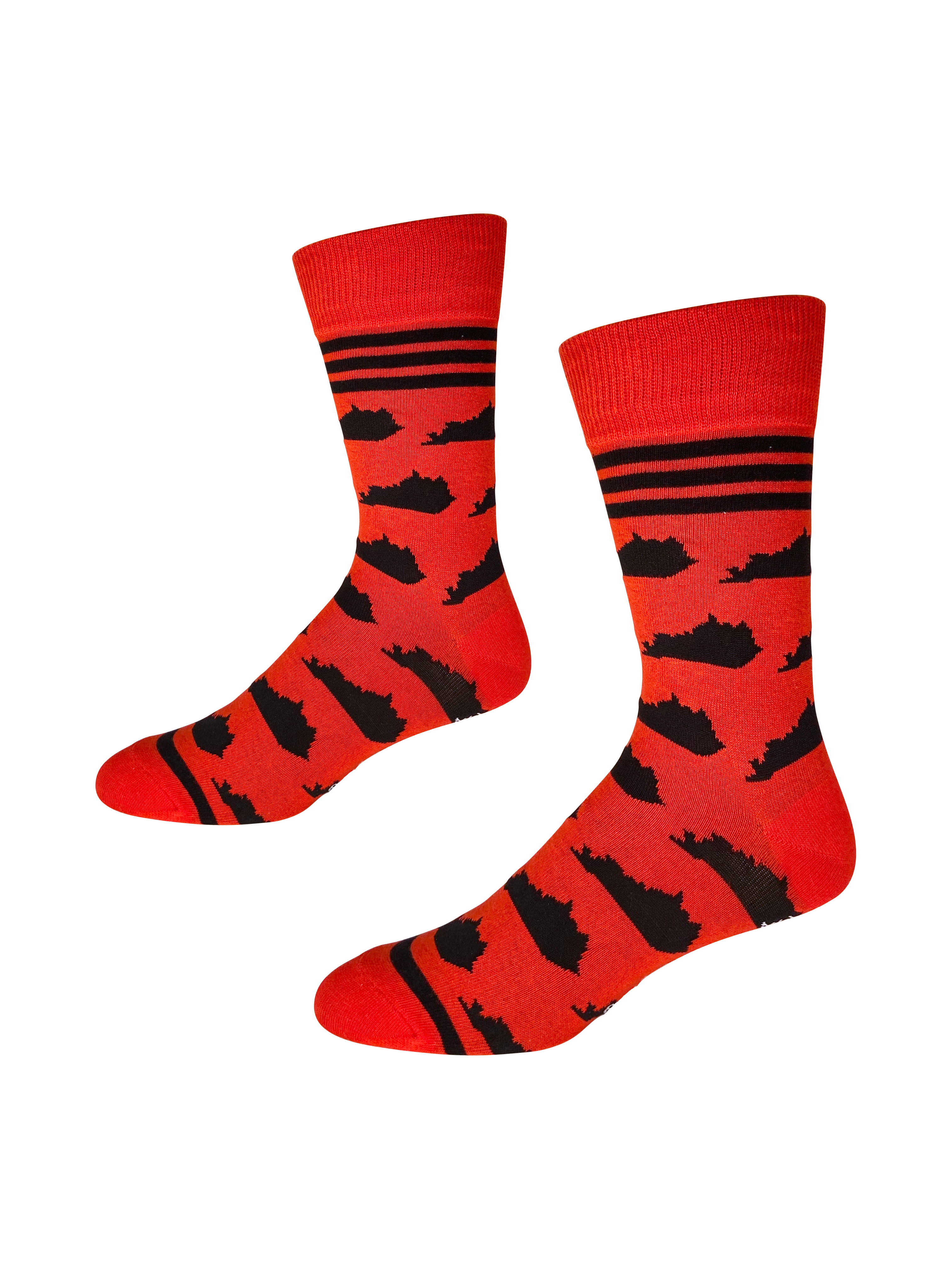 Kentucky Shapes Red and Black