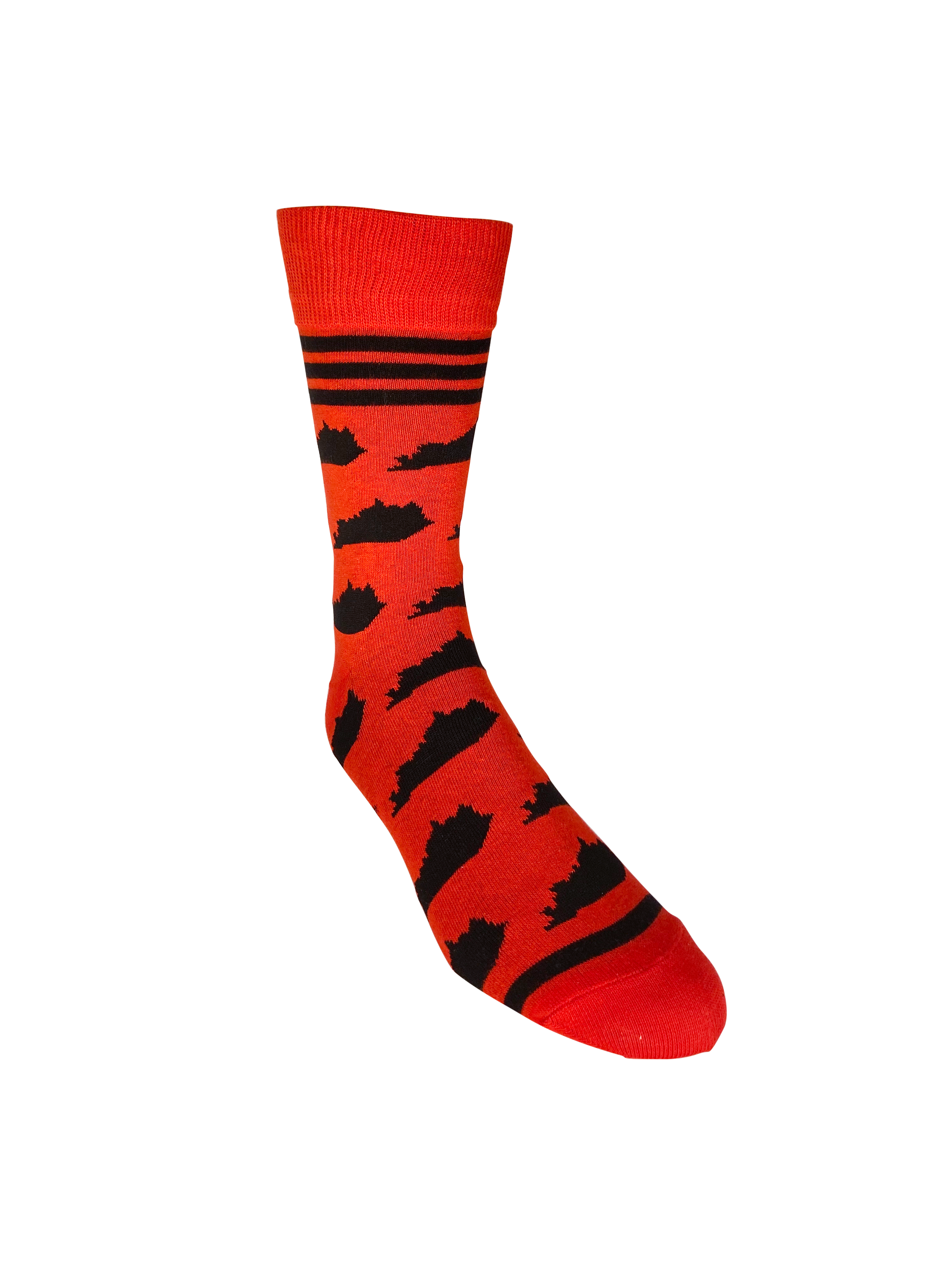 Kentucky Shapes Red and Black