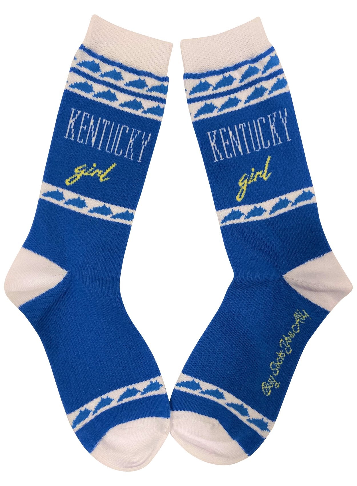 Kentucky Girl Blue and White