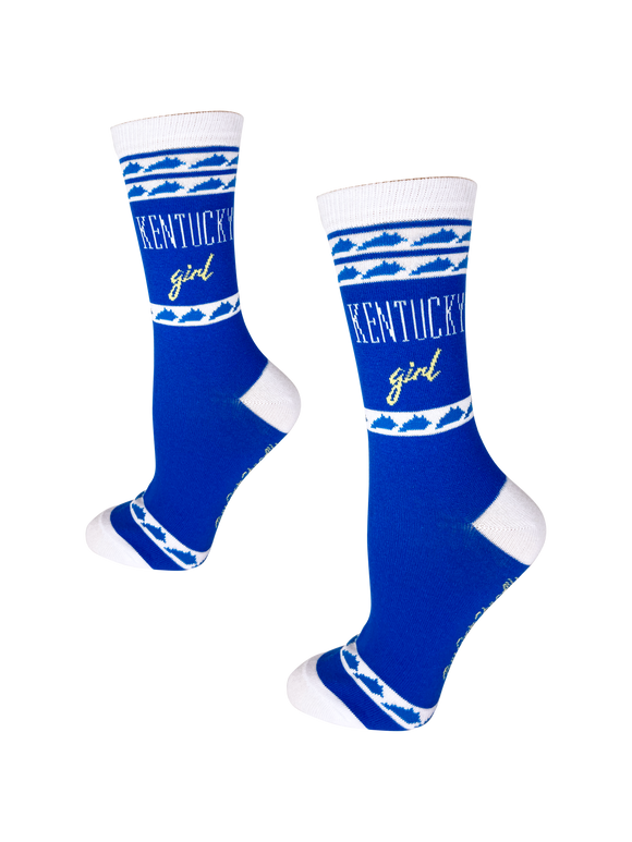 Kentucky Girl Blue and White