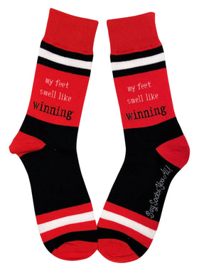 My Feet Smell Like Winning Red and Black