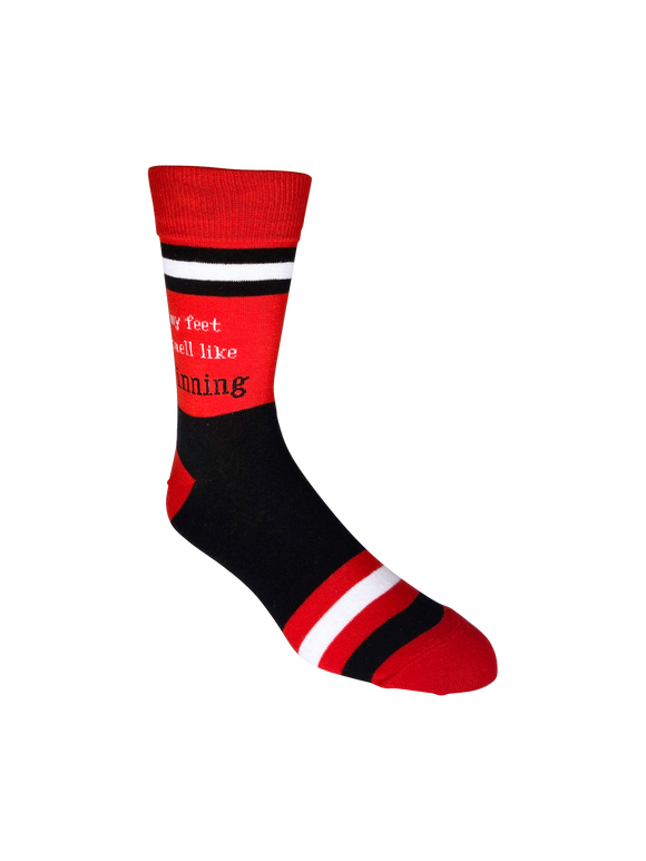 My Feet Smell Like Winning Red and Black