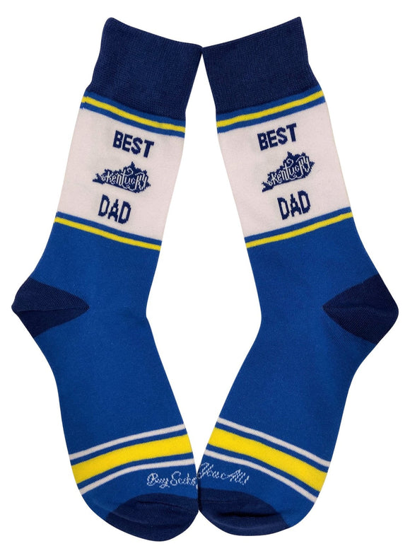 Best Kentucky Dad Blue and White