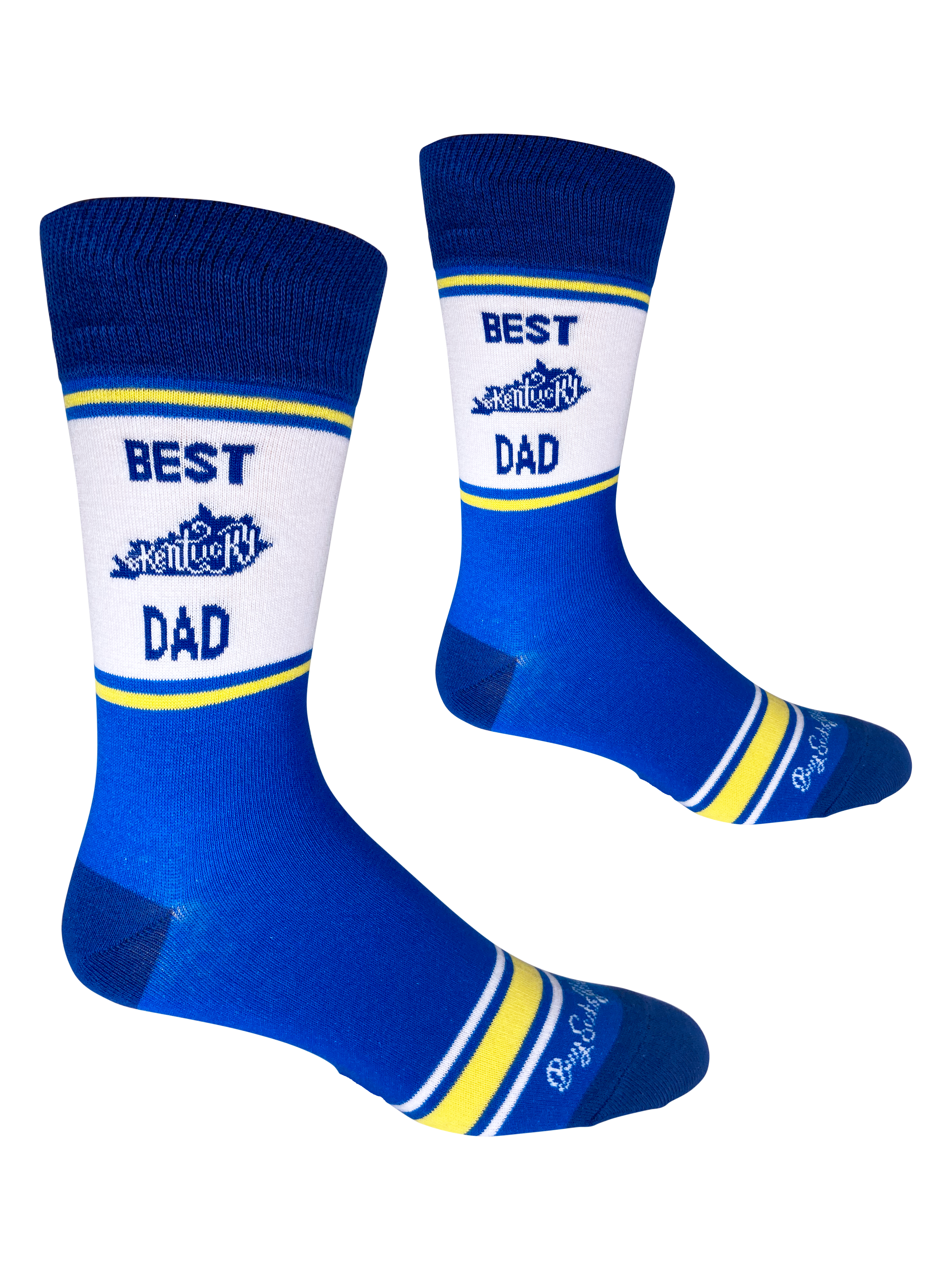 Best Kentucky Dad Blue and White