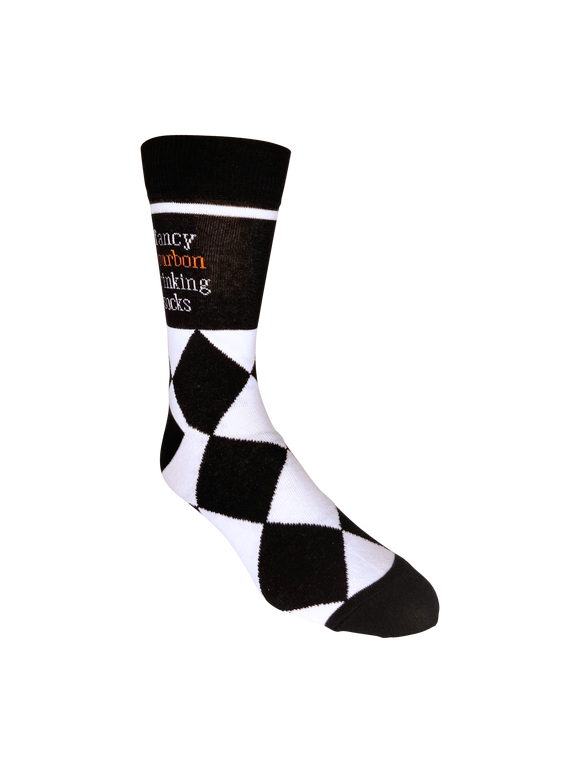 Fancy Bourbon Drinking Socks