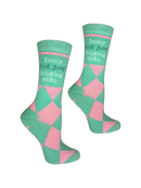Fancy Mint Julep Drinking Socks-2