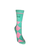 Fancy Mint Julep Drinking Socks-4