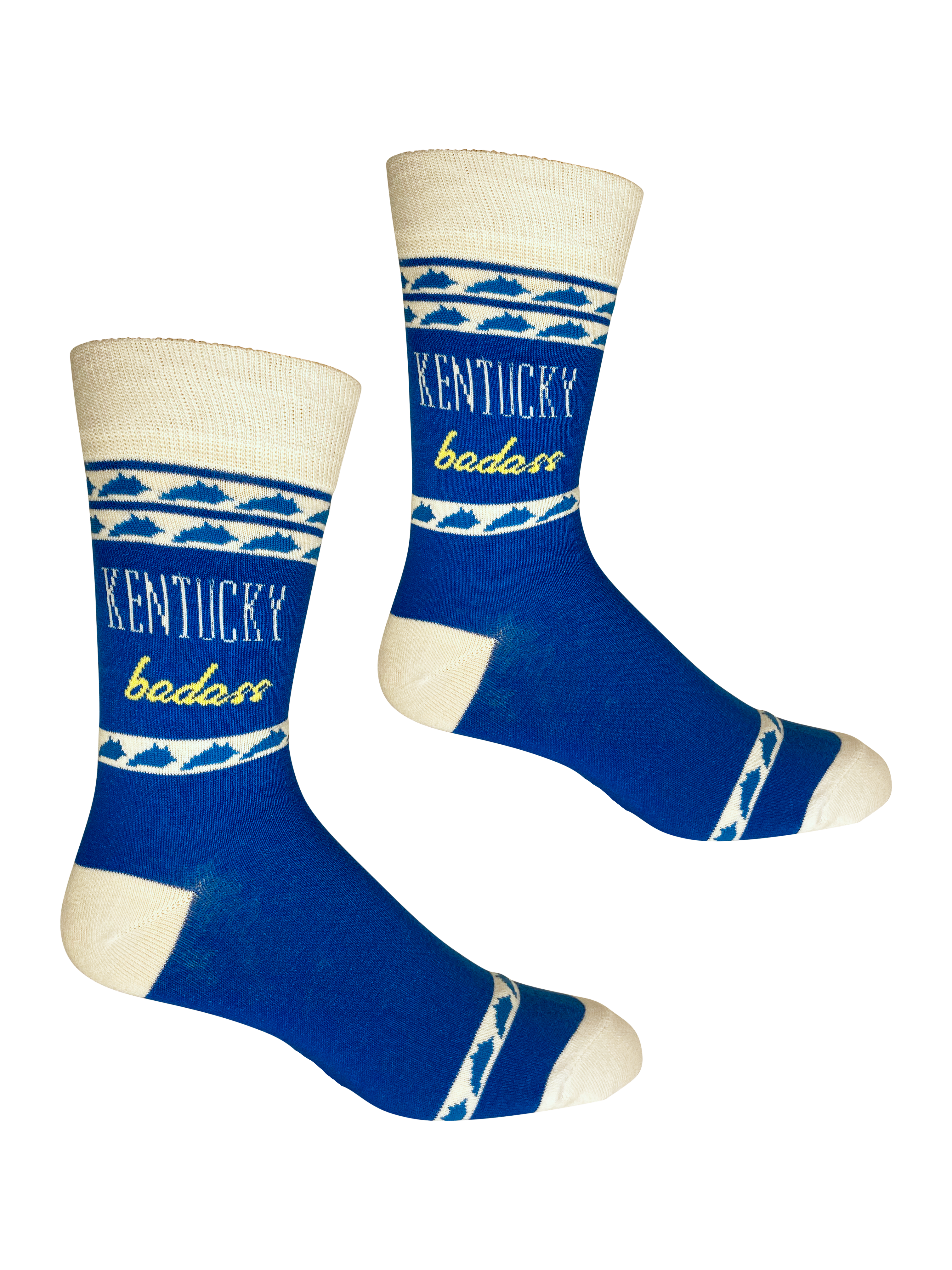 Kentucky Bad Ass Blue and White