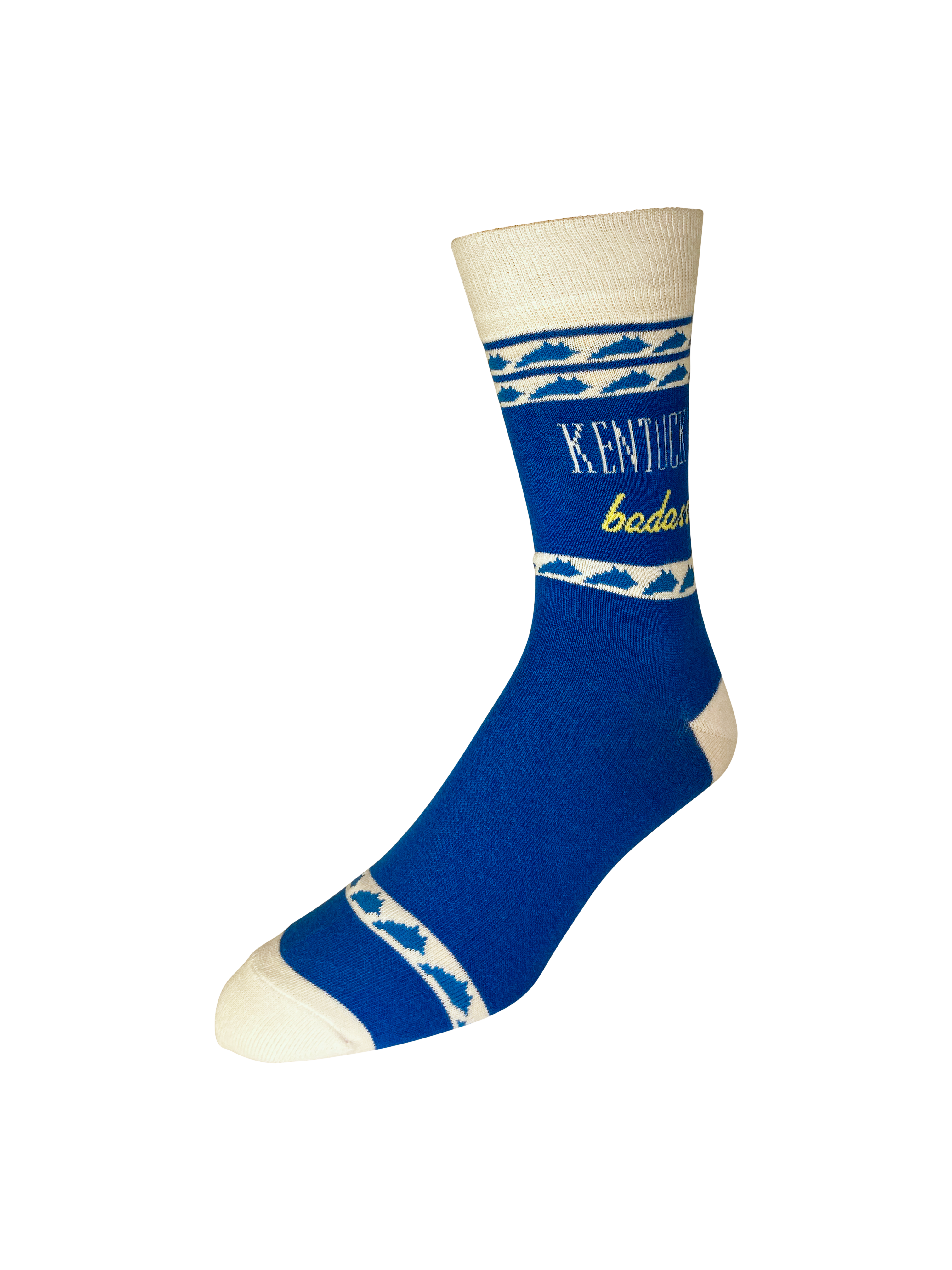 Kentucky Bad Ass Blue and White