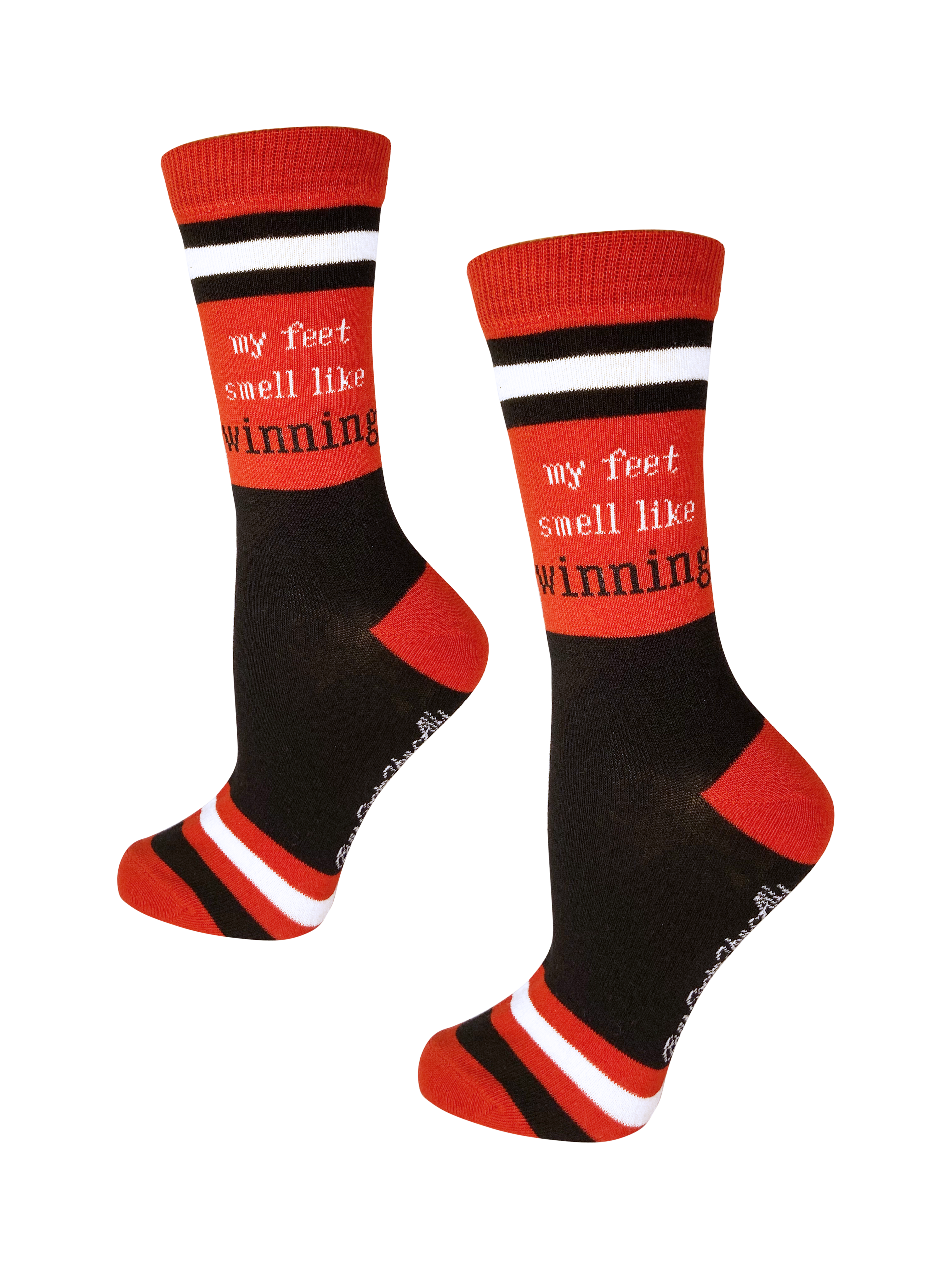 My Feet Smell Like Winning Red and Black