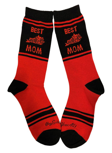 Best Kentucky Mom Red and Black