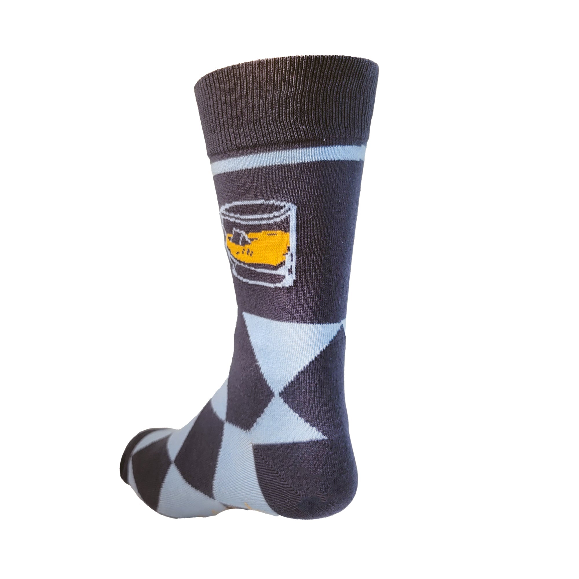 Fancy Whiskey Drinking Socks