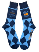 Fancy Whiskey Drinking Socks-1