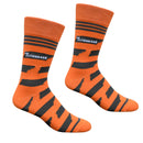 Tennessee Shapes in Orange and Gray Men's Socks-2