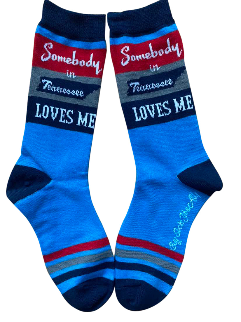 Somebody in Tennessee Loves Me Women's Socks