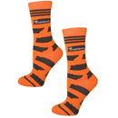 Tennessee Shapes in Orange and Gray Women's Socks-3